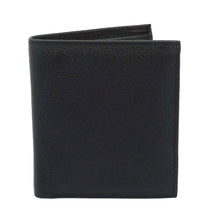Load image into Gallery viewer, Mens Pebble Grain Leather Quad Fold Wallet