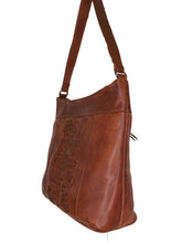Load image into Gallery viewer, Shoulder Bag with Applique Design - Royale Leather