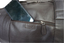 Load image into Gallery viewer, Weekend/Overnight Holdall in Pebble Grain Leather