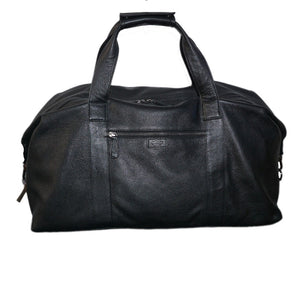 Weekend/Overnight Holdall in Pebble Grain Leather