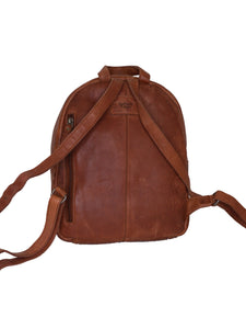 Backpack with Applique Design - Royale Leather