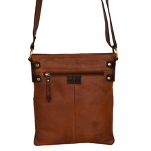 Load image into Gallery viewer, Cross Body Zip Top Bag - Coppice Leather