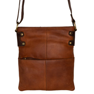Cross Body Zip Top Bag - Coppice Leather