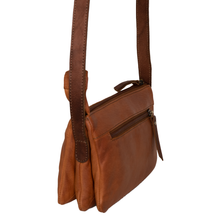 Load image into Gallery viewer, Multi Gusset Compact Cross Body - Coppice Leather