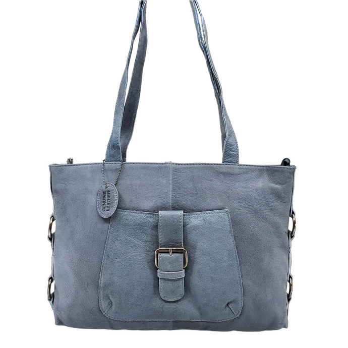 Aspen - Large Twin Handle Leather Shoulder Bag