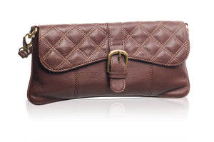 Ex Display Quilted clutch with optional straps