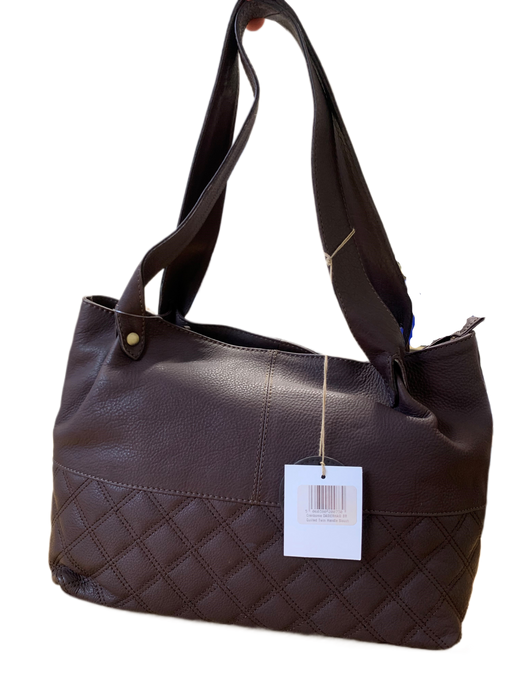 Damerham leather quilted Slouch Shoulder Bag - Ex Display - outlet bag