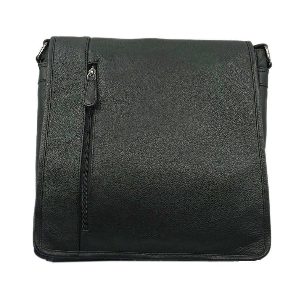Messenger Bag in Pebble Grain Leather