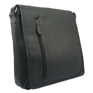 Messenger Bag in Pebble Grain Leather