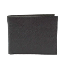 Load image into Gallery viewer, Mens Pebble Grain Leather Bi Fold Wallet