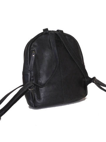bristol small floral appliqué leather backpack Backpack with Applique Design