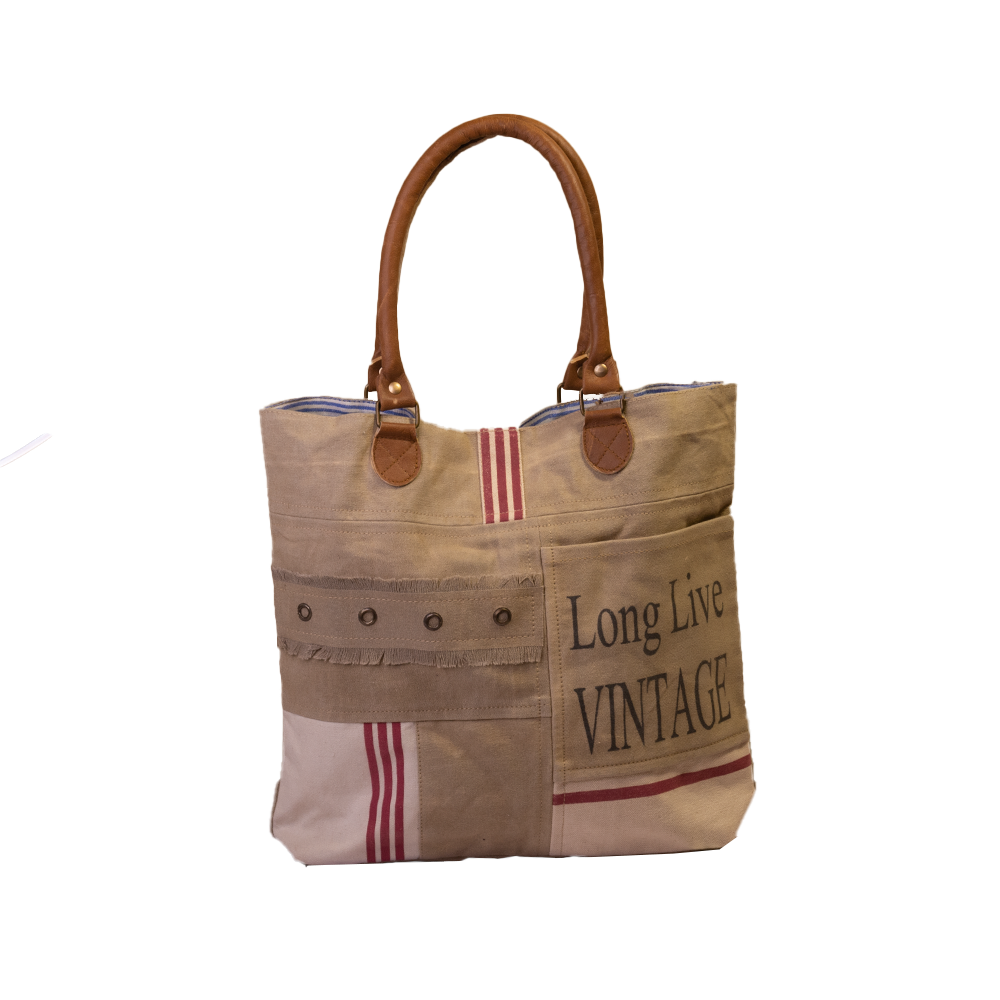 Vintage canvas 2025 tote bags