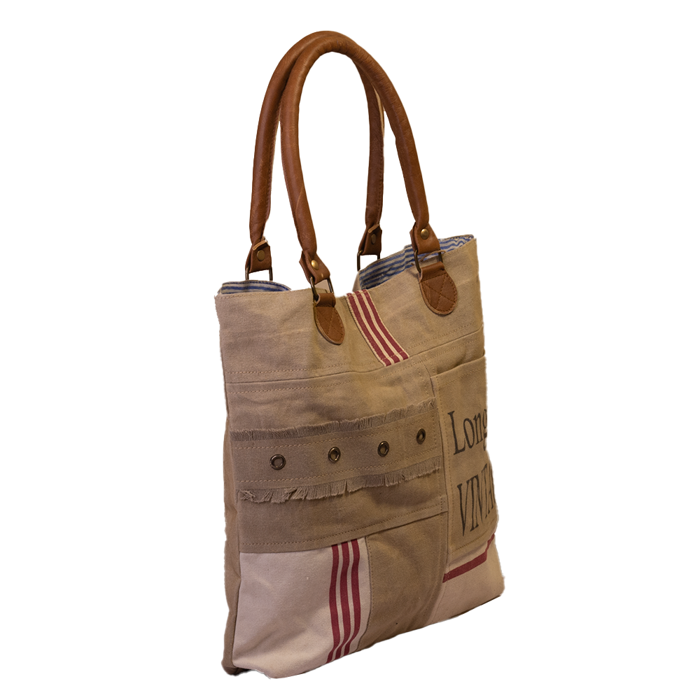 Vintage canvas purse sale