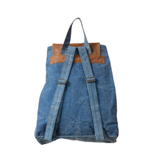 Load image into Gallery viewer, Denim Look Recycled Canvas Unisex Rucksack/Backpack - Dorset Bay 632