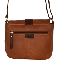 Load image into Gallery viewer, Elm Flapover CrossBody Bag - Coppice Leather