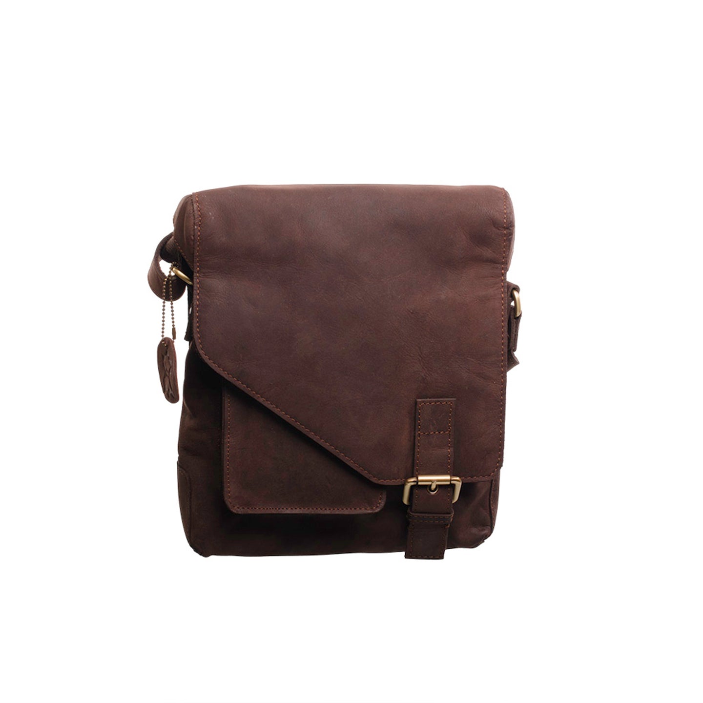 Madagascar -  (New England Buff) Flapover Cross Body