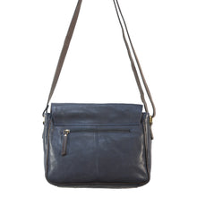 Load image into Gallery viewer, Pecan - (Waxed Leather) Flapover Bag