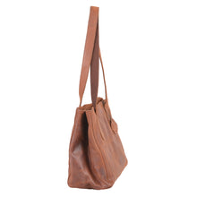 Load image into Gallery viewer, Princeton -(New England Buff) Flat Handle Shoulder Bag