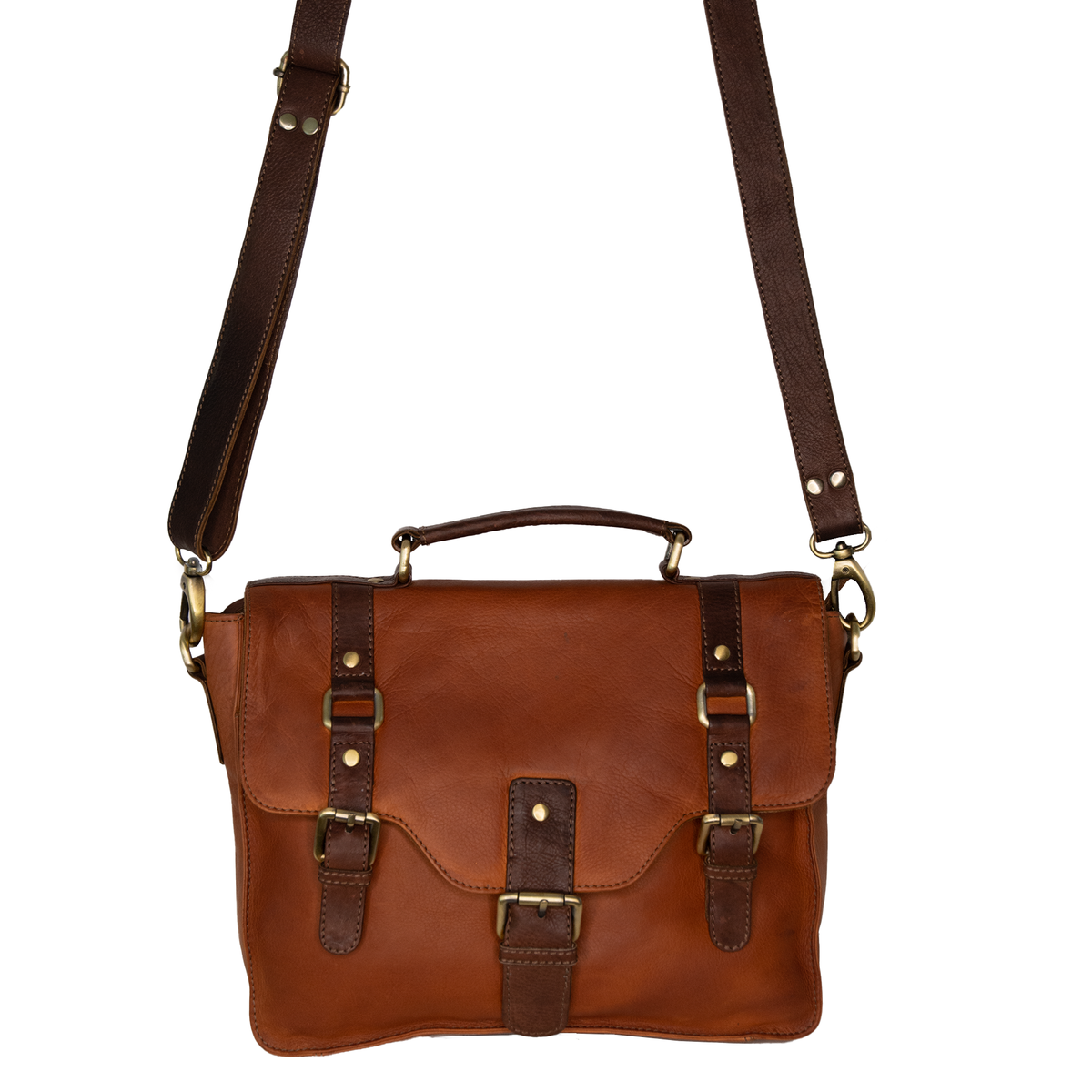 Timber Cross Body/Shoulder/Grab Bag/Satchel - Coppice Leather – Bolla Bags