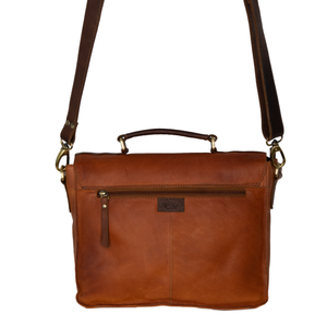 Timber -(Waxed Leather)  Cross Body/Shoulder/Grab Bag/Satchel